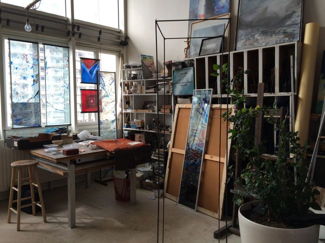 知り合いのアトリエ