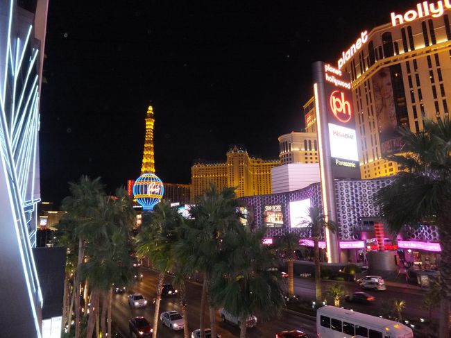 少し高い所から見る景色も、昼とは全く違います。