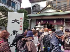 ④円珠院（大黒天）
円珠院は日蓮宗で、もとは浄心寺の塔頭のひとつでした。
創建の年は不明ですが、開基の円珠院は氷見重直の娘で、のち永井讃岐守直允の後室となり、1730年に没した後、自ら開いた円珠院に葬られました。