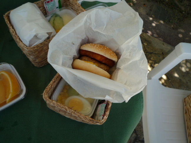 ハンバーガーおいしそう！