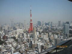 「東京タワー」とその右下に「増上寺」が見えました。