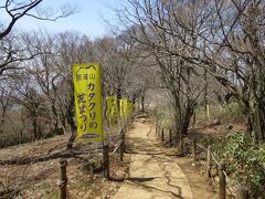 カタクリの花まつり開催中。
通常は閉鎖している「カタクリの里」にこの時期だけ入れるそうです。