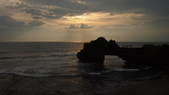 綺麗な夕日である。
