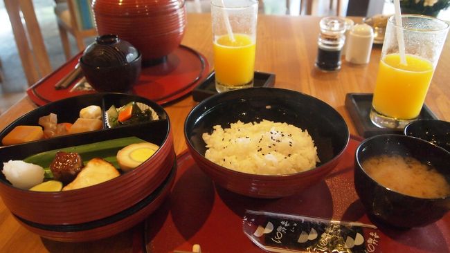 最後の朝食は和食に。<br />結局和食が恋しくなっちゃうのです…。<br /><br />ホテルの人に空港まで送ってもらってバリ島とはさよなら。<br />のんびりしたつもりだったけど、<br />なんだかんだ色々詰め込んで楽しかった！また来ます！<br />今度は絶対ウブドに泊まりたい〜！！