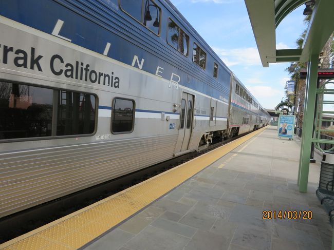 約40分でアナハイム到着。日本でいう新幹線なので結構速いんです。