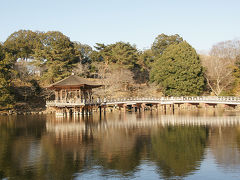 ●浮見堂＠奈良公園

前回来た時は、曇り空。
青空の時に来たかったから、念願叶って！

