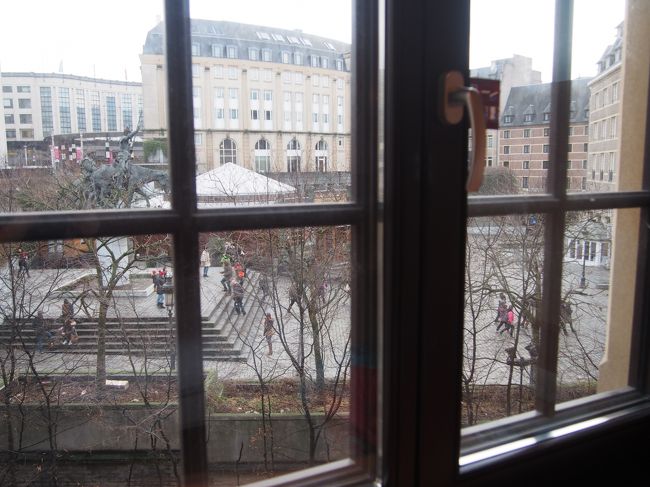 窓からの眺め。