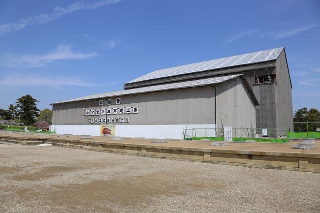 興福寺　中金堂の再建完成はまだまだ先です。