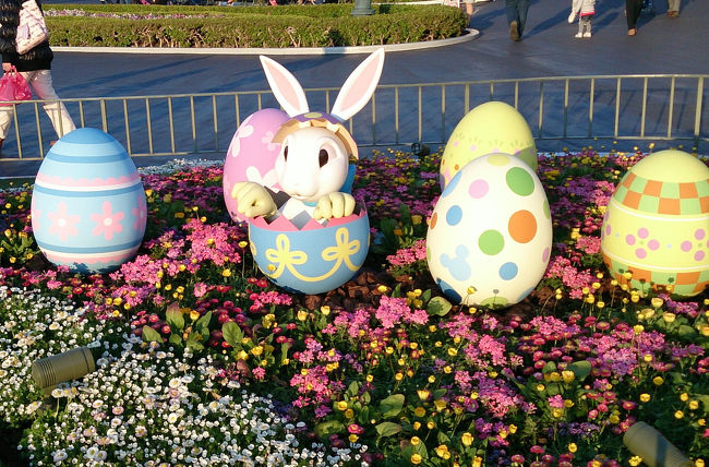 2014年4月 東京ディズニーランドのイースターと春の花♪』東京