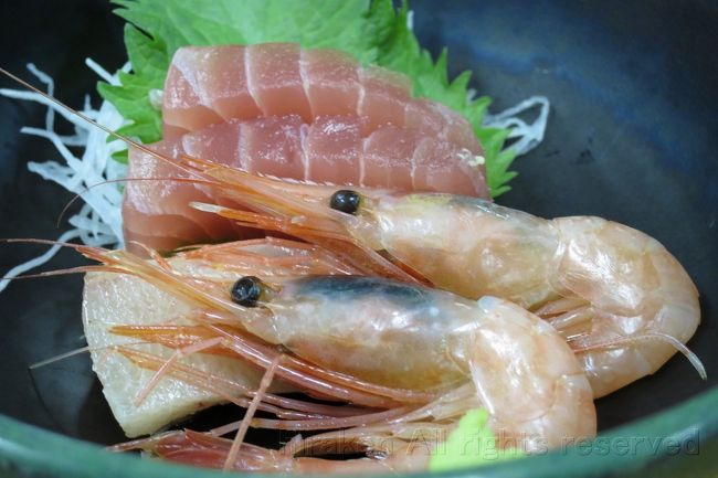 やべ清での昼食。<br />海産物をしっかり食べた。<br />サザエのつぼ焼きは、焼きすぎると固くなる。すでに下ごしらえで食べられる状態だから注意。