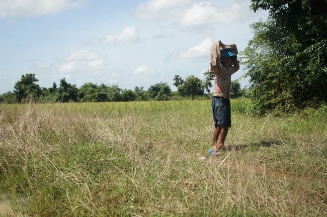 学校周辺で出会った少年