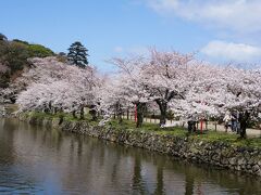 ショーが終わって外に出ると青空です。