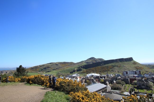 ホーリールード公園方面