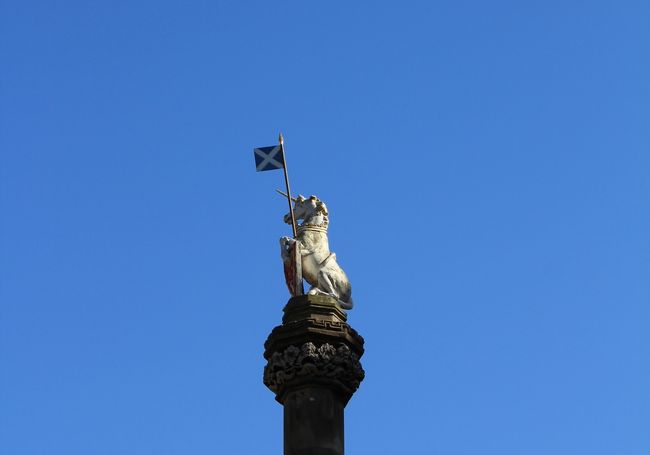 国旗ももちろんスコットランド。