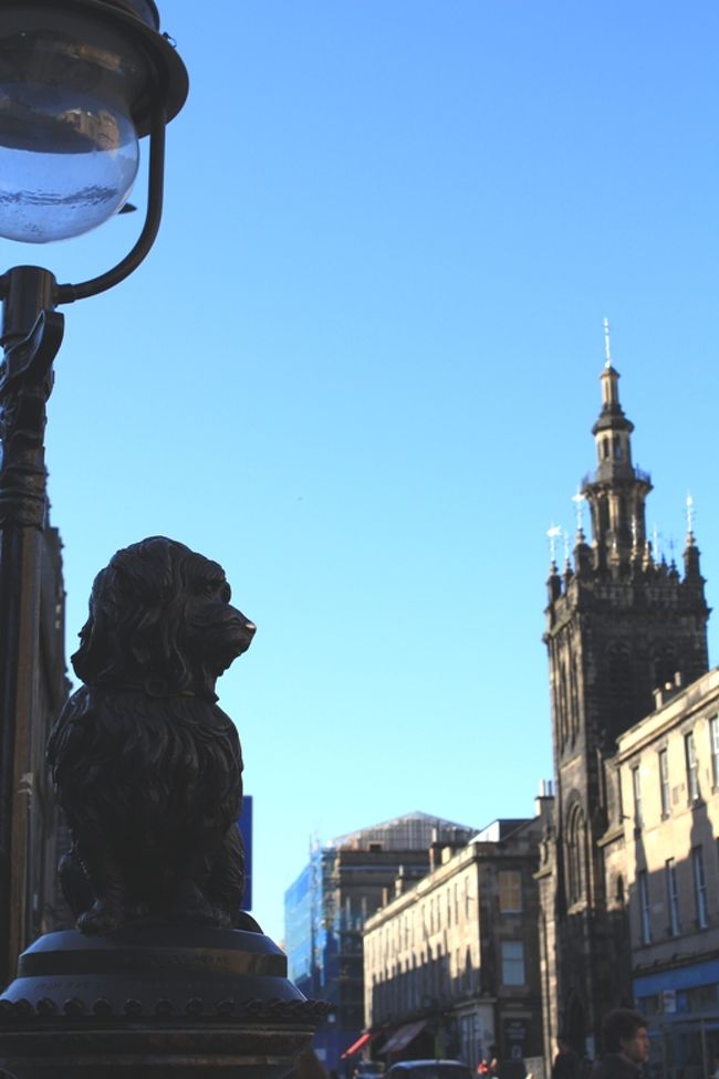 ★ボビー像<br />スコットランド版忠犬ハチ公らしい。<br />さりげない場所にあり、目の前にボビーの名を冠したパブもあった。<br />