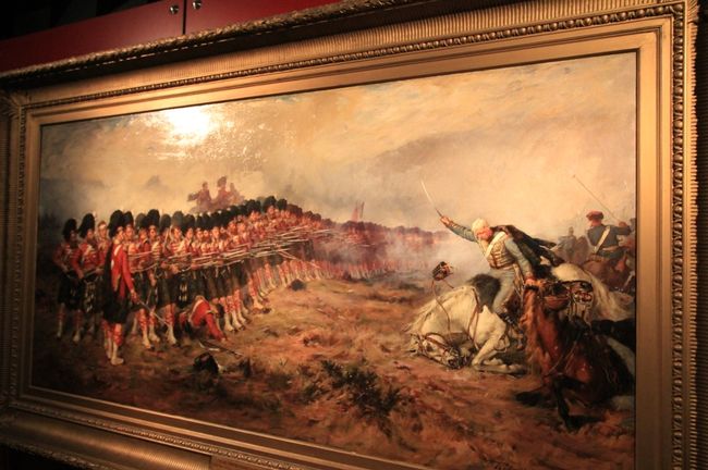 戦争系の展示も結構多く、主にイングランドとのいざこざが色々展示されていた。<br />独立する動きもあるようだけど、どうなんでしょう。<br />外野にはよくわかりませんが根深いようです。<br /><br />というか外国で外国人と戦争系の展示を見るってなんとも言えないですね。<br />日本以外であまり見たことないからなんか新鮮でした。<br />