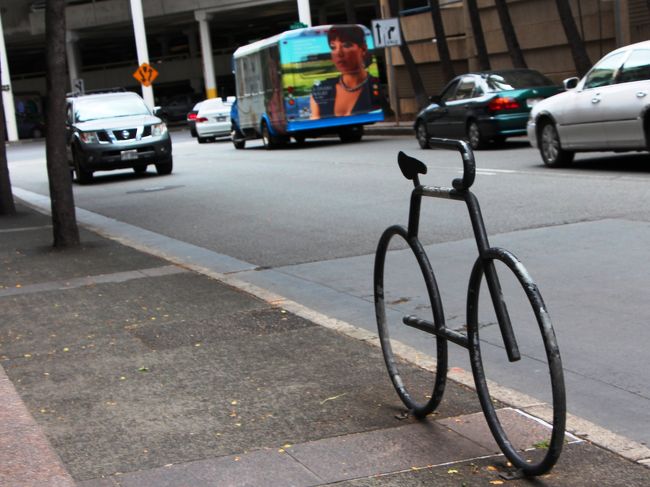 自転車を観察 間違いのように