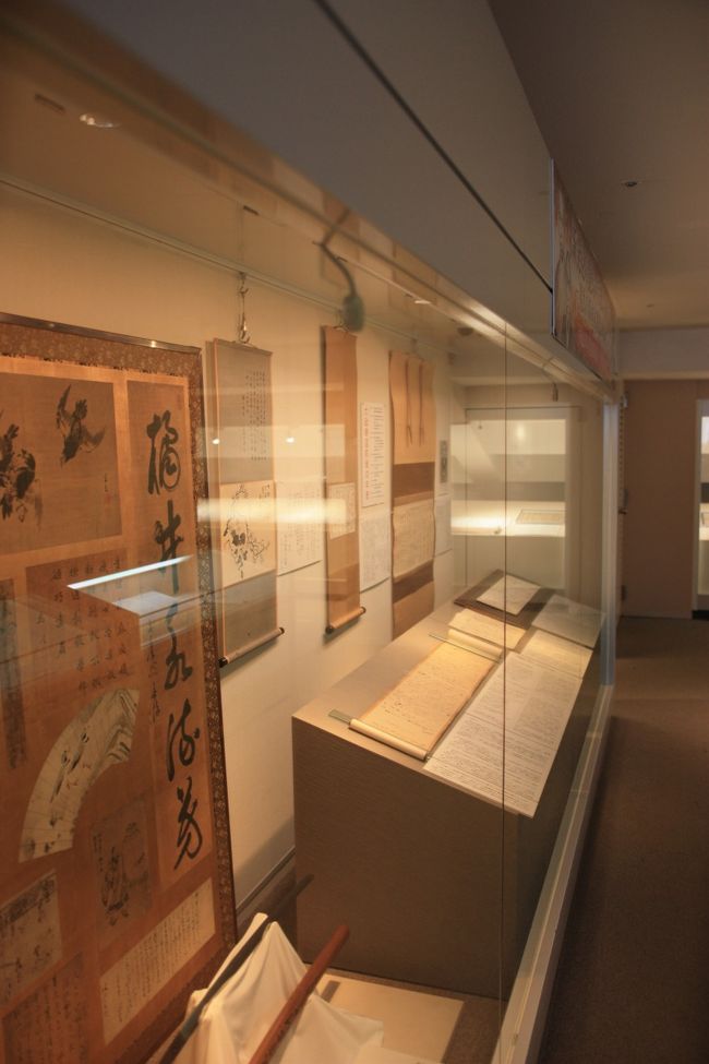 館内は撮影可。龍馬ゆかりの品々を見ることが出来る。