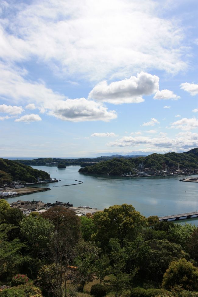 青と緑のコントラストが良い。