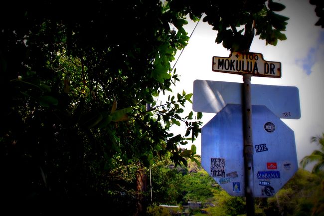 さて自転車を止めていざビーチへ！