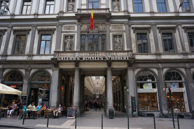 ギャルリー・サン・チュベールへ。