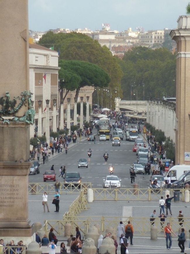 バチカンって　結構　丘の上だったの??