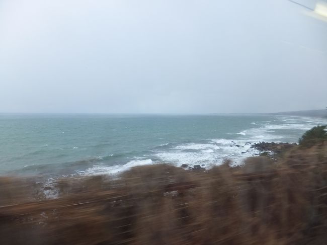 再び海沿いを疾走します。