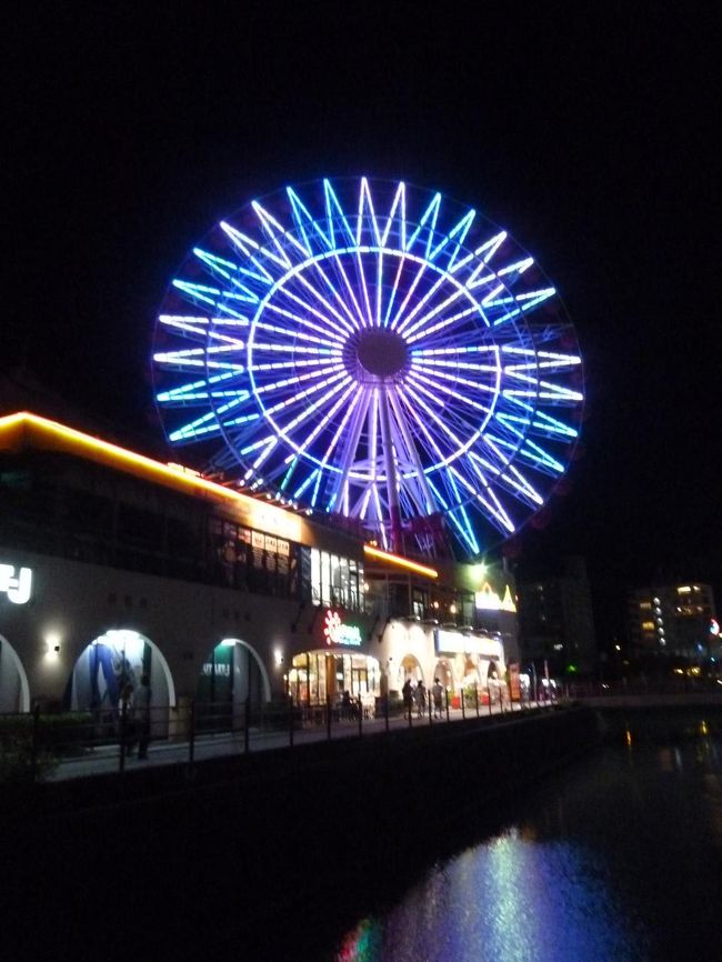 万座毛からアメリカンビレッジへ移動しました。<br />観覧車きれい〜