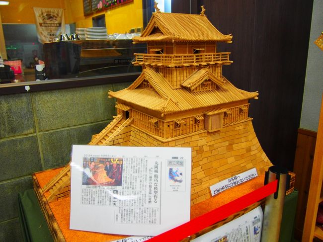 知立の元大工がつくった城の模型らしいぜ