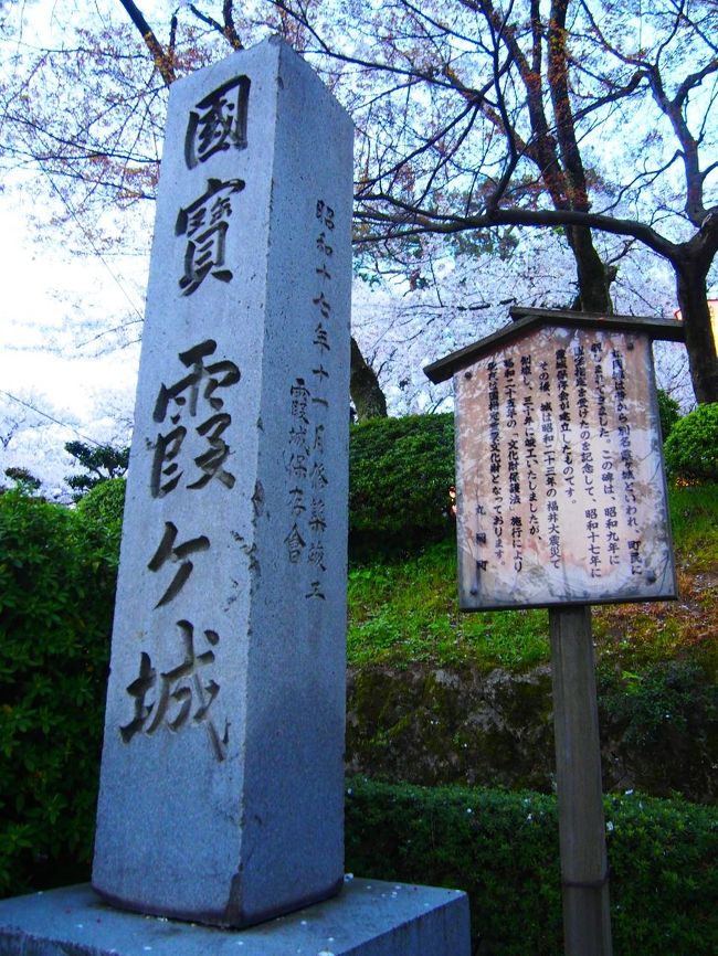 別名霞が城というらしい。