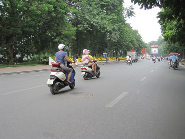 シクロの散歩は、いよいよ 終りです｡