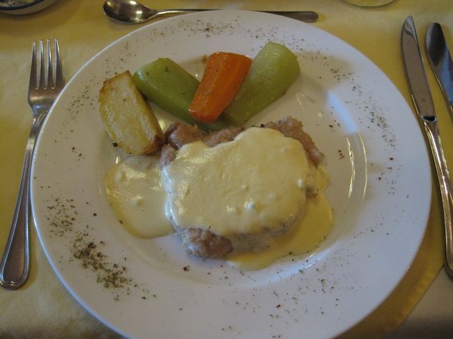 やまかつのメインディッシュ!!<br />デザートは、アイスクリームだったと思います。<br />写真無くてm(__)m