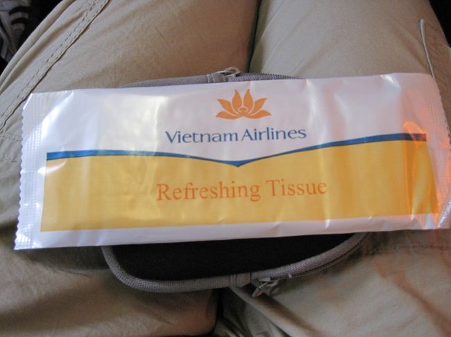 お手拭きです｡<br />このデザイン  何か好きだな〜!!