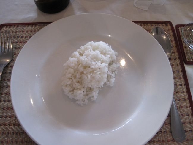 ご飯は、ココナッツミルクで炊いたのかな!?