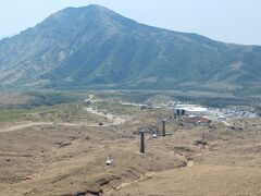 中岳火口までのぼってきました