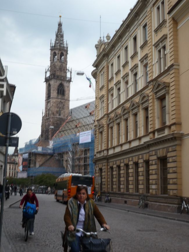 ボルツァーノにつきました