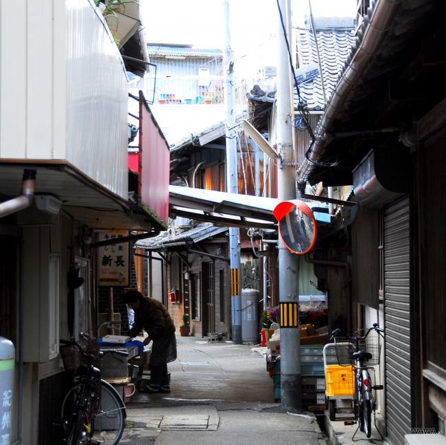 湯浅町の町並み