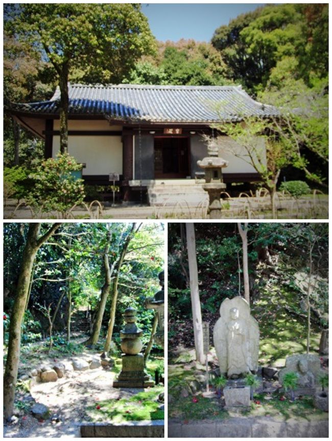 写真上…昭和55年に建造された、仏像を収蔵するための「宝蔵」。宝蔵には、重文の仏像が収納されているが、特に「閻魔大王坐像」は迫力がある。<br /><br /><br />写真下…境内に点在する不動、弥勒、地蔵などの石仏。