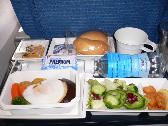 私はハンバーグ　目玉焼きも乗ってます<br />