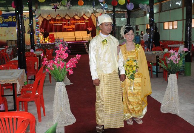 結婚式に出くわした。