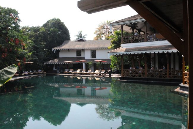 ２月１２日。朝の便でヤンゴンに戻った。バンコク行きは午後７時過ぎの出発だから時間が余ってしまう。それでガバナーズ・レシデンスのデイルームに滞在して、昼食を摂るプランを選択した。<br /><br />このホテルは外観も部屋も素晴らしい。