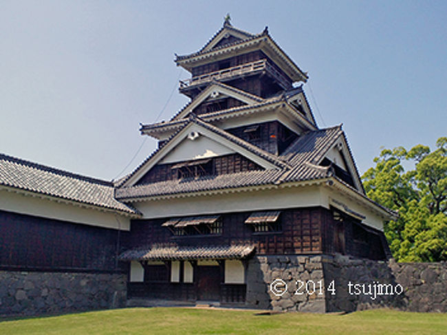 宇土櫓。<br />櫓にしては大きい。<br />他のお城の天守閣の大きさはありますねぇ。