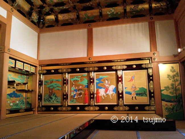 熊本城本丸御殿、昭君の間。