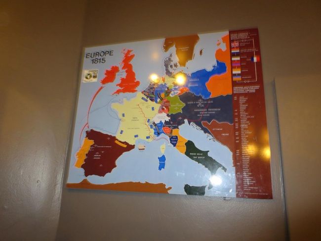 １８１５年当時のヨーロッパは、こうなってたんですね！