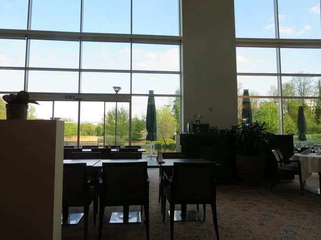 目の前には、公園♪