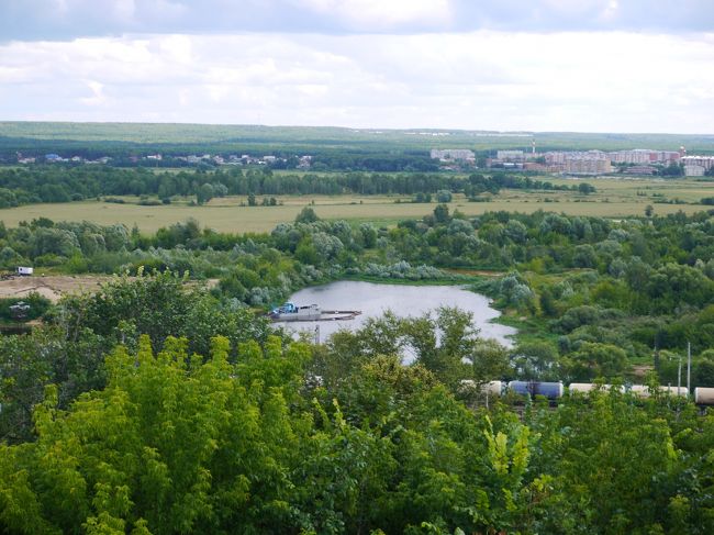 高台にあるので、眼下の眺め