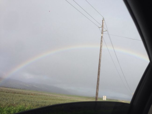 ノースショアの虹