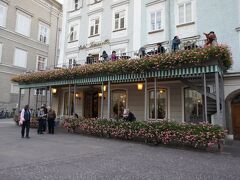 ザルツブルク最古のカフェ、トマセッリ。