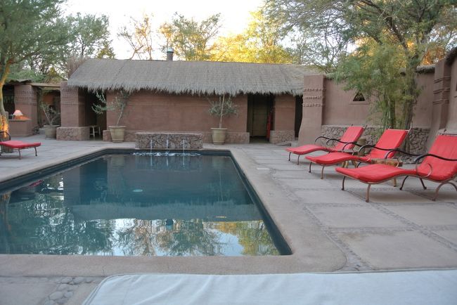 Too cold to go in!  It should be heated...really!