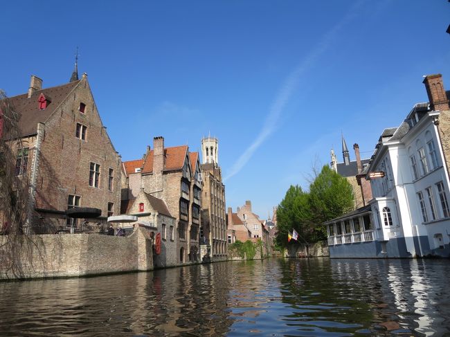 鐘楼が見えてきました♪<br /><br />ブルージュのランドマークですね！